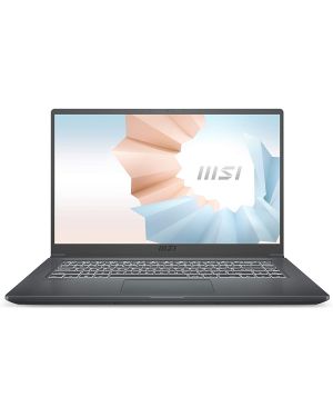  MSI Modern 15 Professional Laptop: 15.6 inch IPS-Level Thin Bezel Display, Intel Core Core i5-10210U, UMA, 8GB RAM, 256GB NVMe SSD, Win10 PRO, Carbon Gray (A10M-461)